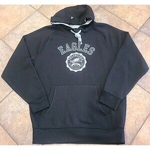 Men’s Philadelphia Eagles Antigua Victory Black Pullover Hoodie~NWOT LRG